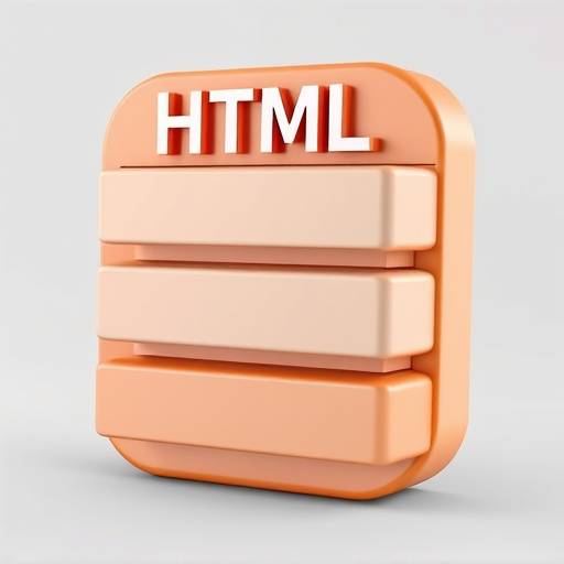Icon of HTML tags representing semantic structure