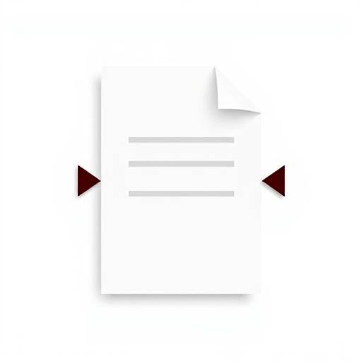 Icon of text with arrows indicating resizing capability